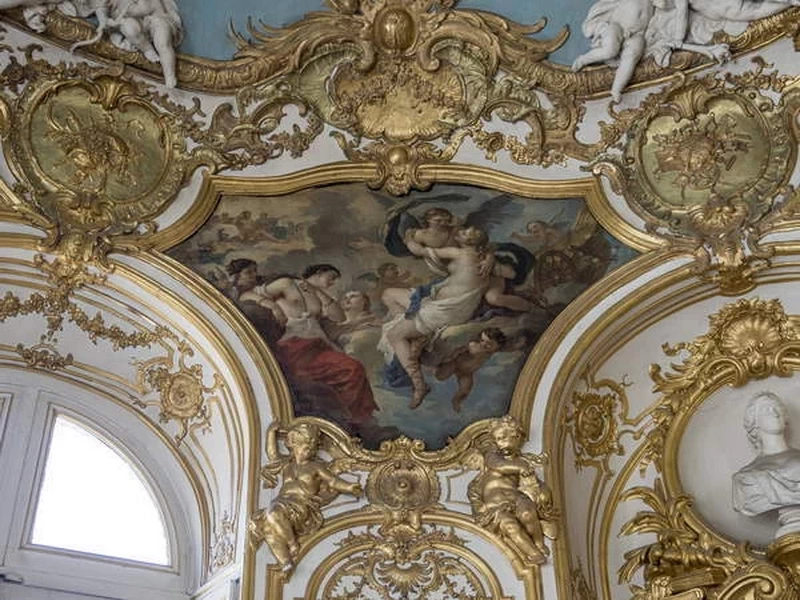 Psiche deliziata in cielo da Amore - Hotel de Soubise, Parigi